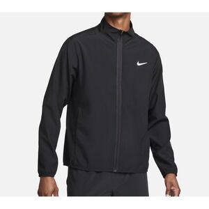 Nike Men's Form Dri-FIT Versatile Black Jacket Mens Sz XL Full Zip Performance